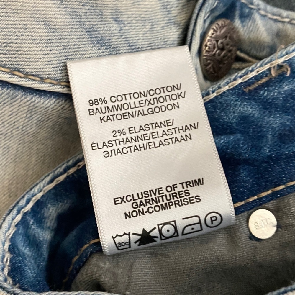 Silver Jeans Distressed Boyfriend Light Wash - Picture 7 of 7